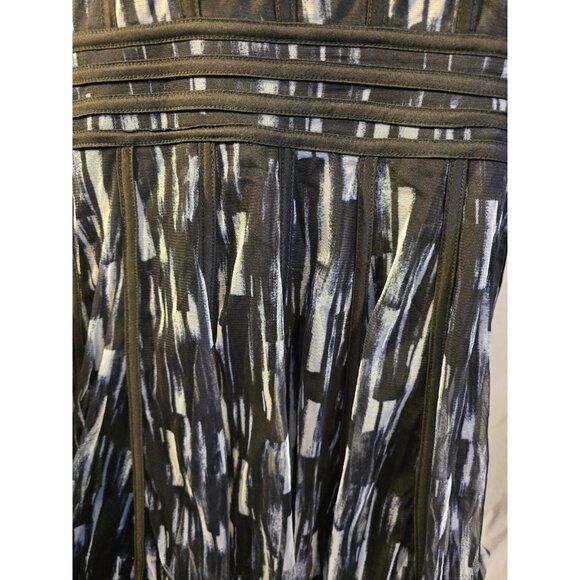 Roaman's Womens Plus Size 18W 2X Fit & Flare Midi Dress Fall Colors Flowy - Picture 2 of 3